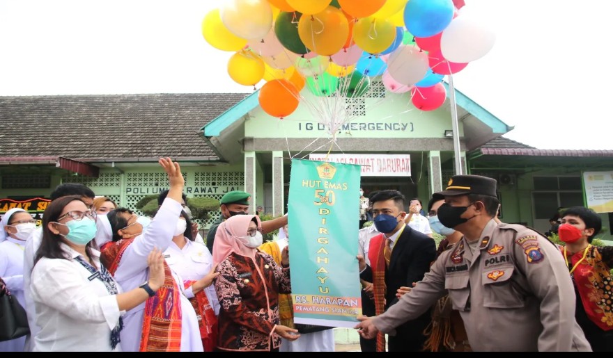 50 Tahun Rumah Sakit Harapan, Walikota Siantar Cerita Jadi Dokter Anak