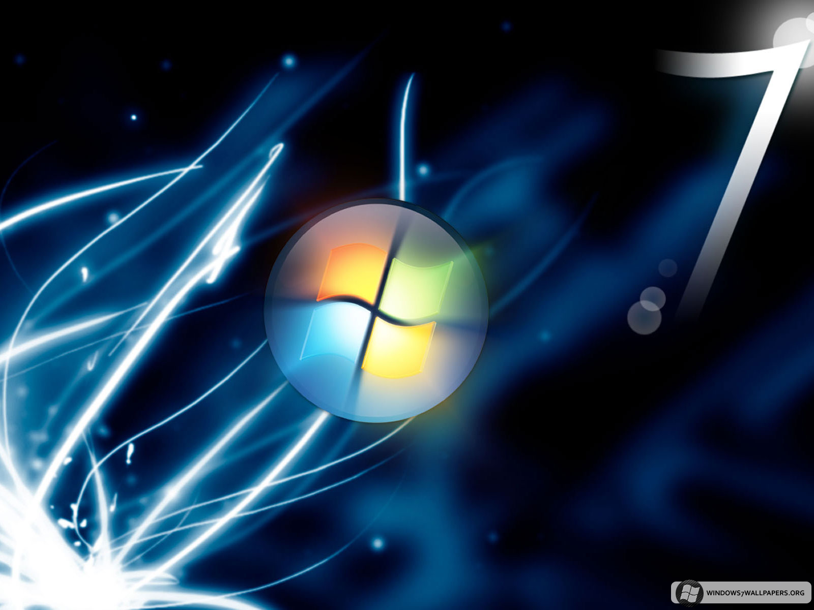 3D Windows 7 Ultimate Wallpaper