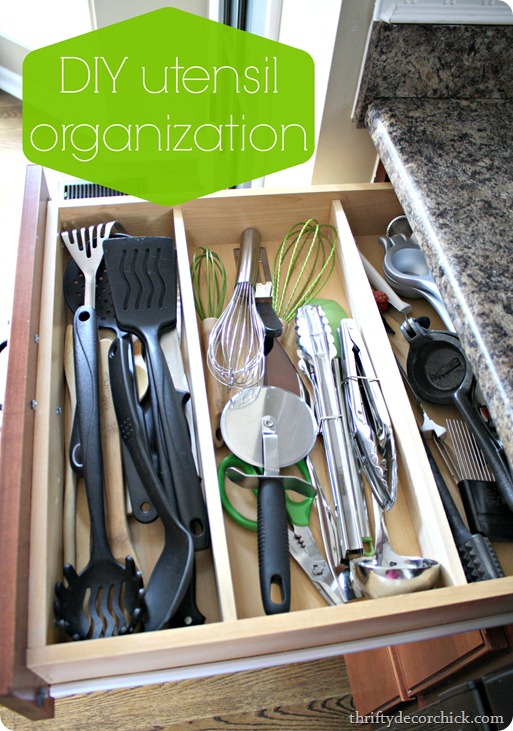 utensil drawer organization