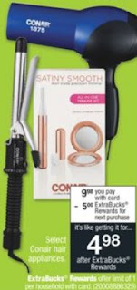 Select Conair hair appliances sale