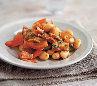 bacon, tomato and bean salad recipe