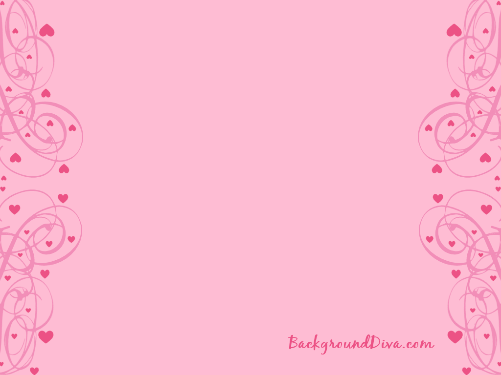 Background Ppt Lucu Warna Pink