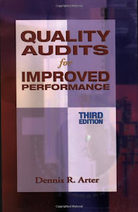 Quality Audits for Improved Performance, Third Edition