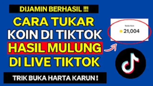 Cara menukarkan koin tiktok