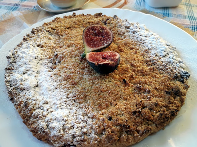 Tarta alemana de higos