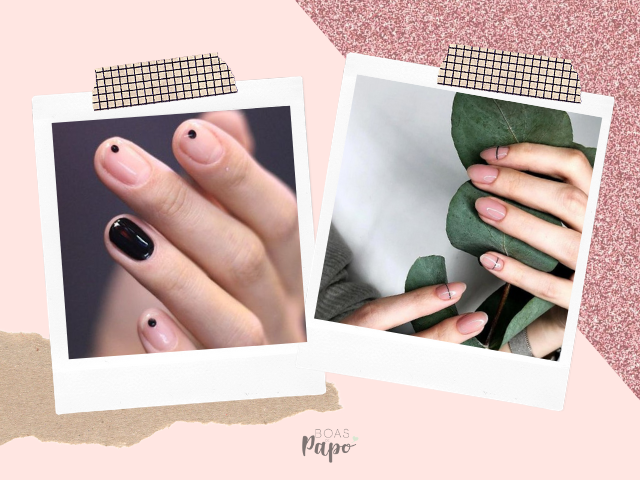 Nail Arts para quem não sabe pintar unha - INSPIRAÇÕES