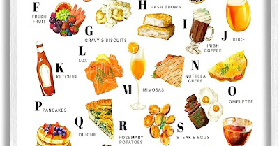 Alphabet Food Graphic