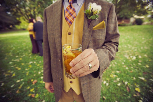  involving tweed and corduroy mustard yellow and all shades of brown