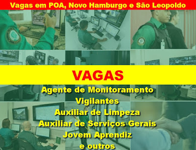 STV abre vagas para Limpeza, Serviços Gerais, Jovem Aprendiz e outros em Porto Alegre, São Leopoldo e Novo Hamburgo