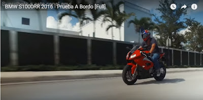 Prueba A Bordo: BMW S1000RR 2016 (VIDEO)