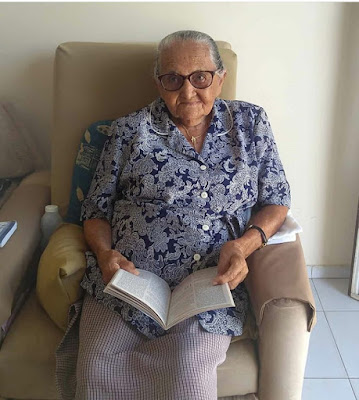 Dona Amália de Olho D'Água do Casado completa 95 anos de idade nesta sexta-feira, 17