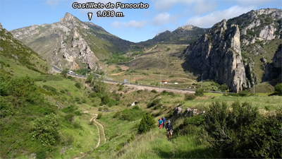 Desfiladero de Pancorbo camino de Meriendillas