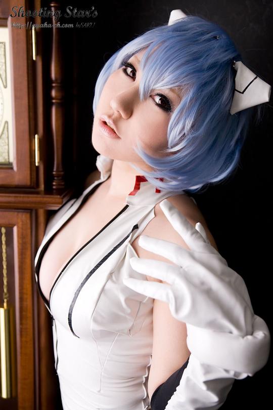 Cosplay Photos in Zip: Evangelion Rei Ayanami (Nekomimi) Cosplay by ...