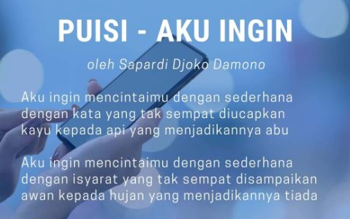 GAMBAR UNSUR-UNSUR KARYA SASTRA PUISI