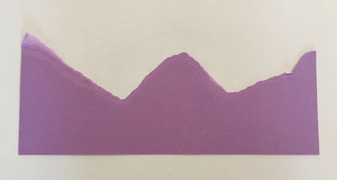 One town paper mountain sheet example