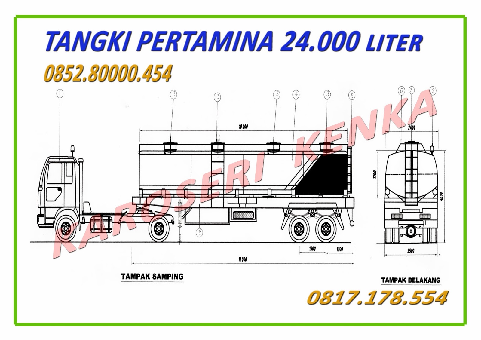 INFO HARGA PEMBUATAN TRUCK TANGKI PERTAMINA KAROSERI 