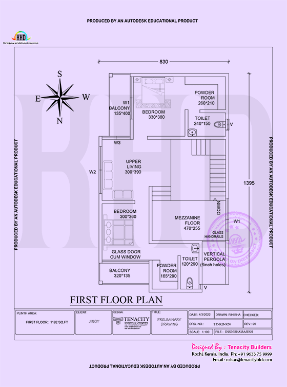 First floor house design