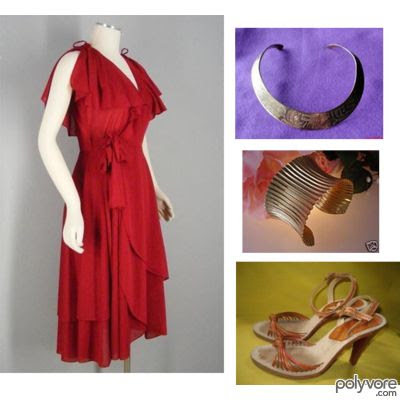  Retro Fashion Dress on Retro Clothing    Red Vintage Retro Clothing