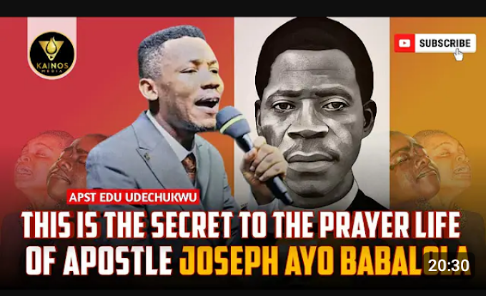 VIDEO: THIS IS THE SECRET OF THE PRAYER LIFE OF APST BABALOLA _ Apst Edu
