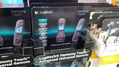 The Logitech Harmony Touch Advanced Universal Remote makes controlling your devices easy