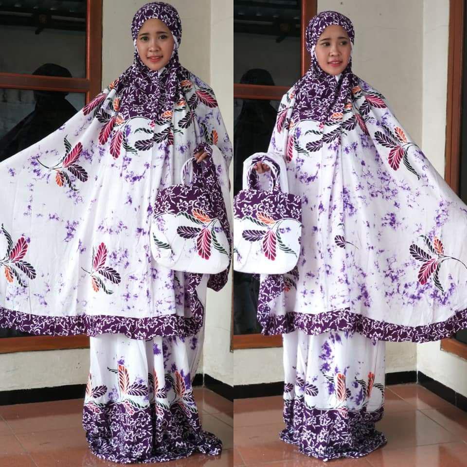 Jual Mukena Batik Bahan Santung Samitex  Kalikuto Fashion
