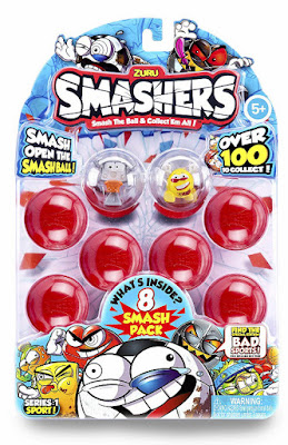 SMASHERS - Pack de 8 Figuras para coleccionar | Serie 1 Deportes | Famosa 2018 | COMPRAR JUGUETE - TOYS - JOGUINES algunos smashers coleccionables blister paquete
