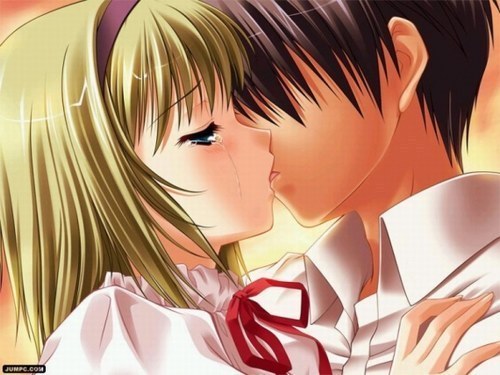 Emo Love Anime. I love; anime love kiss