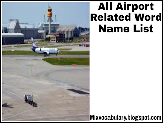 Airport glossary list