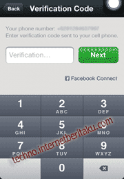 WeChat verivication code