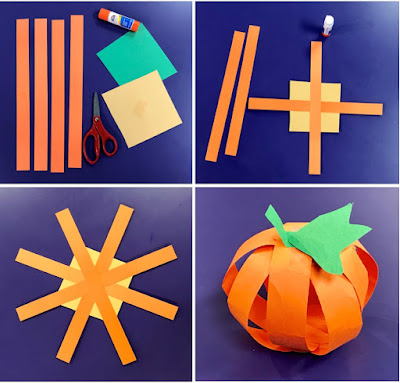 Pumpkin craft, pumpkin storytime