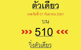 Thai Lottery Lucky Tips For 16-01-2018