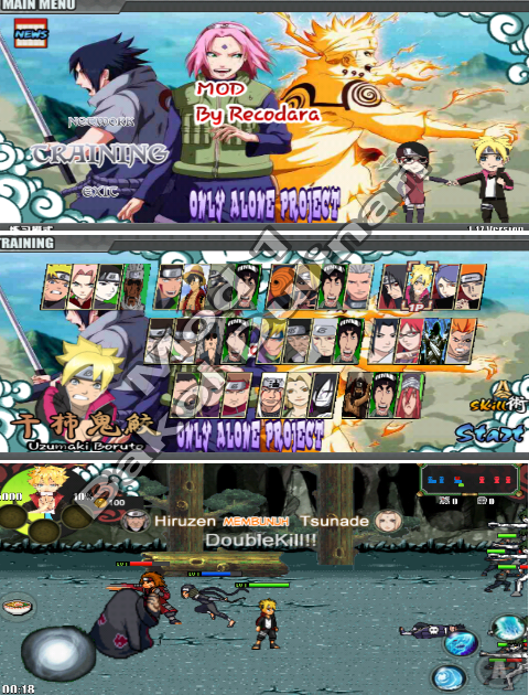 [Terbaru] Download Kumpulan Game Naruto senki mod gratis for android
