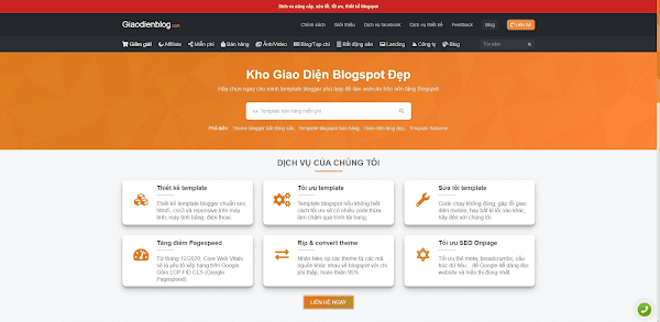 Kinh nghiệm khi mua Template Blogspot