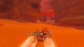 pod racer during the Blood Moon