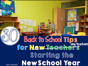 Back to School Tips Primary Chalkboard blog