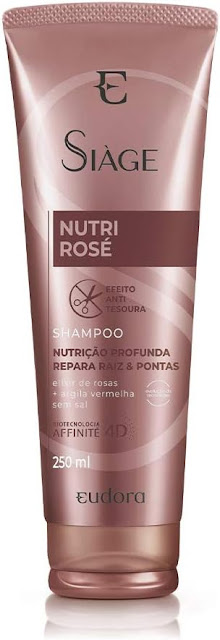 Shampoo Eudora Siàge Nutri Rosé