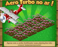 Avião da Mini Fazenda