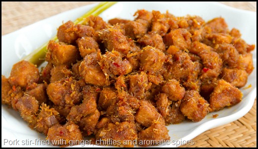 Jani Goreng Lia Gulai Chabi