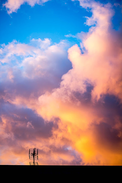 Expresar con nubes, foto de Carlos Larios