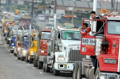 Los transportadores podrían ir a Paro por incremento en los Peajes