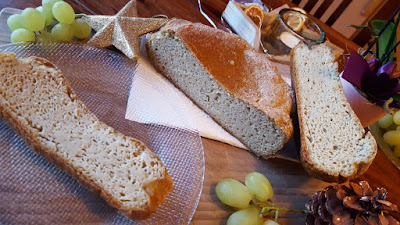 Fermentirani proseni kruh brez kvasa, brez glutena in brez laktoze 