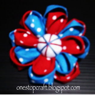 tsumami kanzashi flower buatan KS