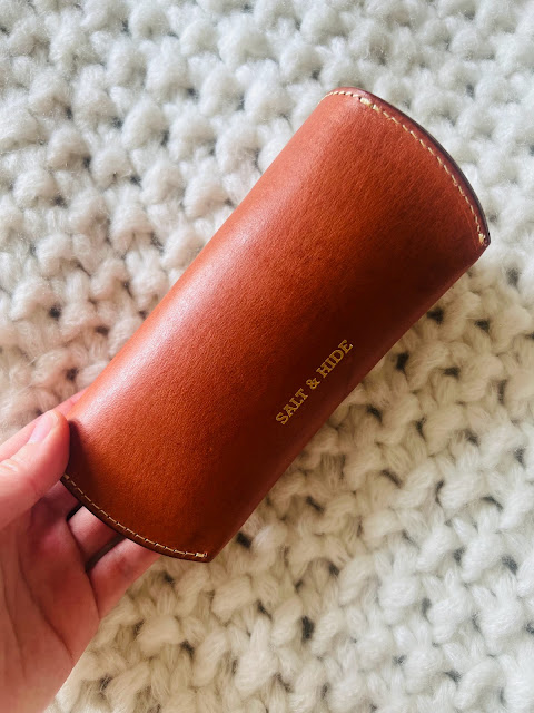 Salt & Hide Glasses Leather Case,trendhim,trendhim blog review,trendhim reviews, leather glasses case buffalo, gifts for men glasses