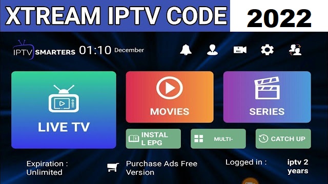 Free Xtream Code IPTV 2022 - Xtream codes