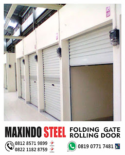 JUAL ROLLING DOOR ONE SHEET,ROLLING DOOR ONE SHEET PERFORATED UNTUK MALL,PASAR,KIOS,TOKO