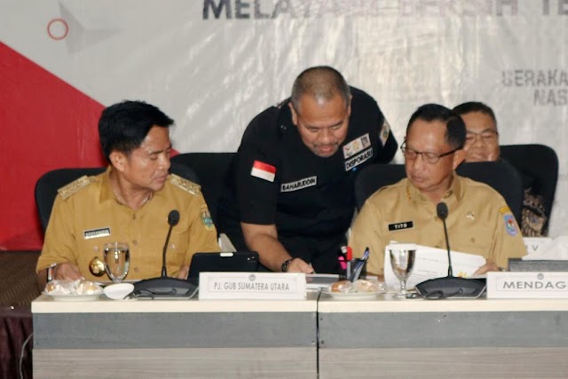 Pj Gubernur Sumut Laporkan Progres Persiapan PON ke Pemerintah Pusat 