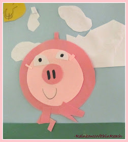 photo of: This Little Piggy Art Project: Concentric Circles in Children's Art