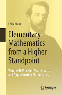 Elementary Mathematics from a Higher Standpoint: Volume III Precision Mathematics and Approximation Mathematics PDF