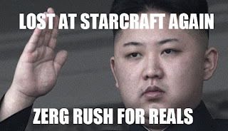 Lost at Starcraft again. Zerg Rush for reals.