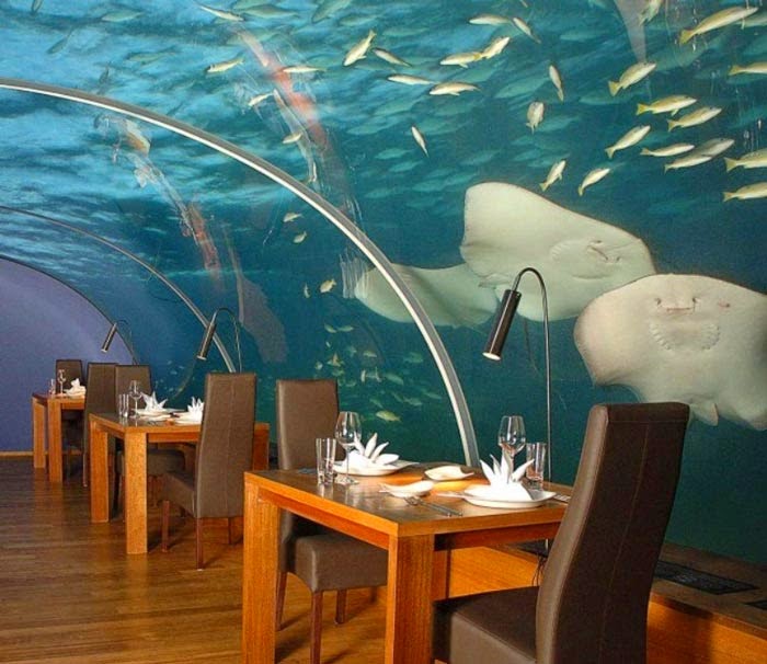 Ithaa Maldives undersea restaurant